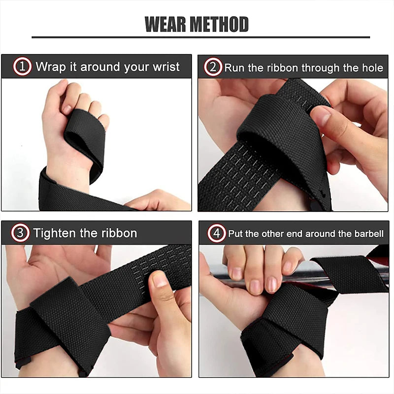 Weightlifting Wrist Straps 